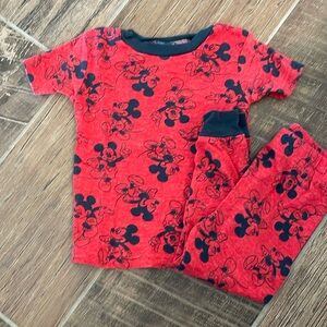 Disney Boy’s 3T Mickey Short Sleeve/Pants Pajama Set